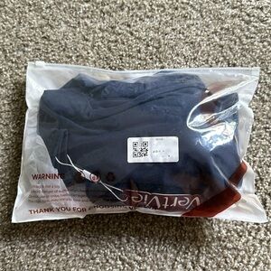 Navy Blue Flare Leg Athletic Jumpsuit